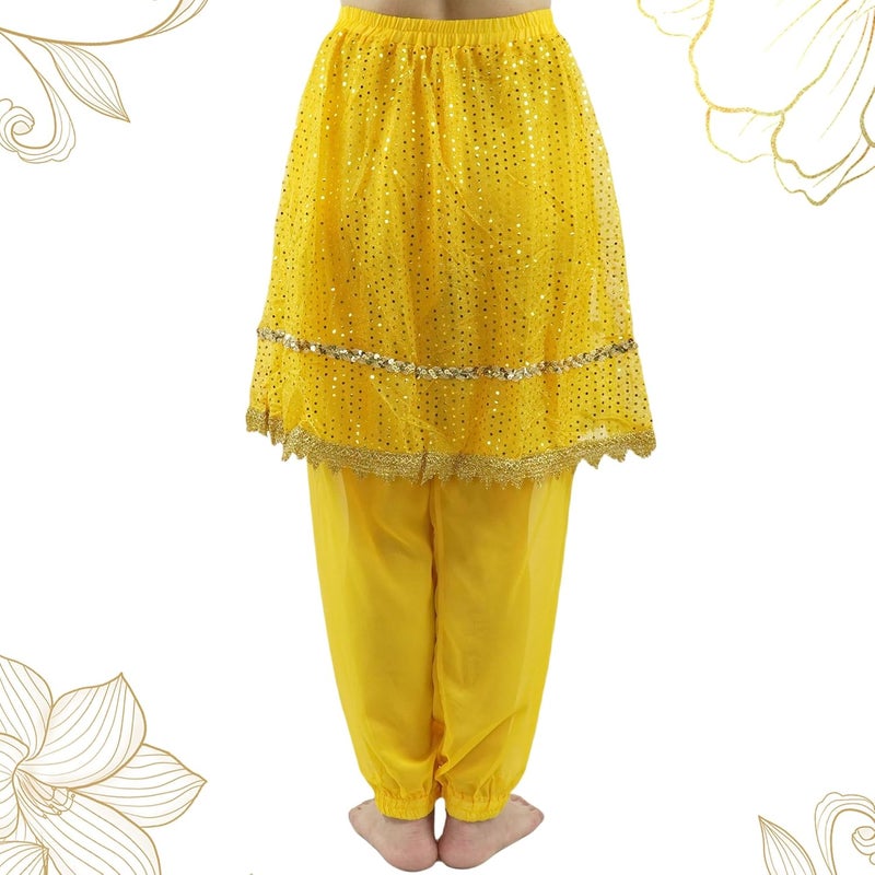 MUNAFIE Belly Dance Pants and Skirt for Fancy Dress Party Outfit Comfortable and Stylish Dancewear for Women - Image 4